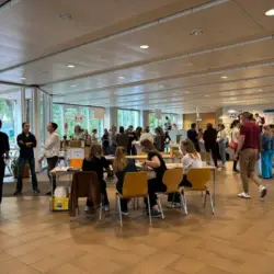 In den Pausen blieb Zeit für gutes Essen und Gespräche